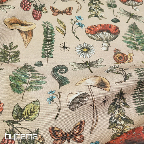 Dekorativna tkanina JESEN V GOZDU