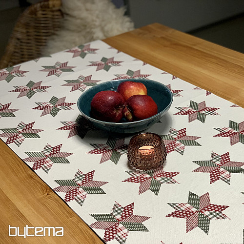 Božični prt in šal STAR SHELLEY