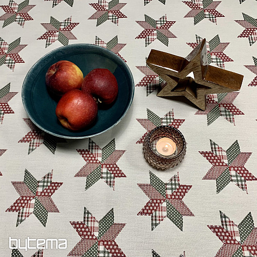 Božični prt in šal STAR SHELLEY