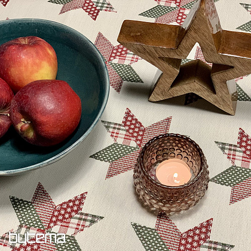 Božični prt in šal STAR SHELLEY