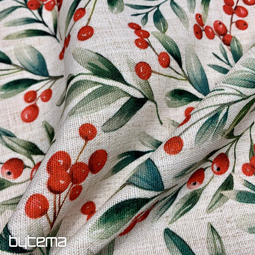 Dekorativni prt BOŽIČNE JAGODE