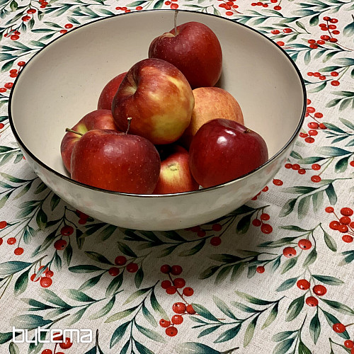 Dekorativni prt BOŽIČNE JAGODE