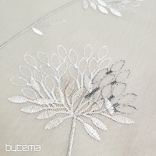 Luksuzna zavesa GERSTER 11868 bež vezenje