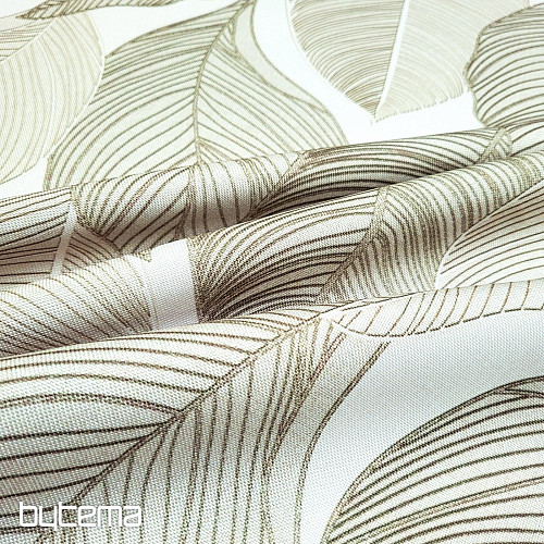 Dekorativna tkanina MAXI LEAVES svetlo zelena