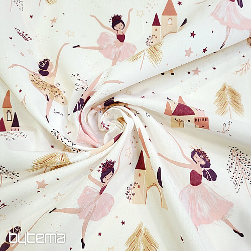 Bombažna tkanina PLESALKA