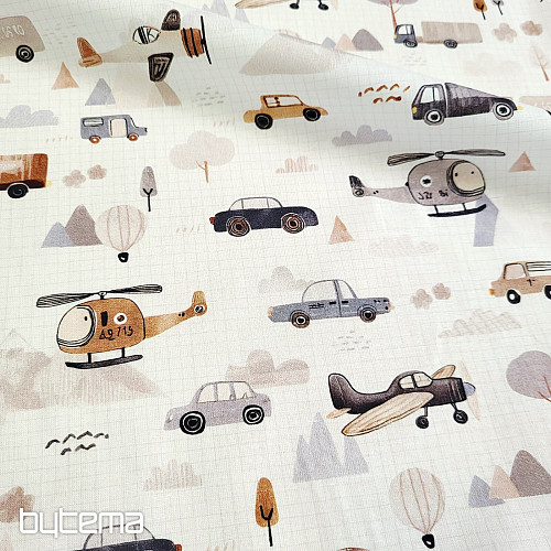 Bombažna tkanina ROAD TRIP