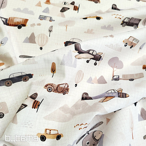 Bombažna tkanina ROAD TRIP