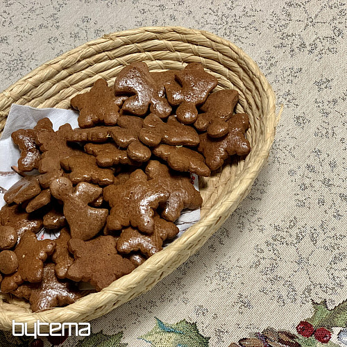 Božični tapiserijski prt okrogel BOR BOR in OMELA