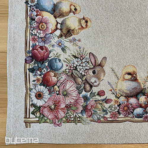 Tapiserijski prt in šal POMLADANSKI POČITNICI