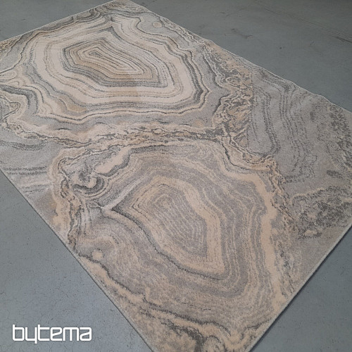 Luksuzna volnena preproga ISFAHAN Efez siva