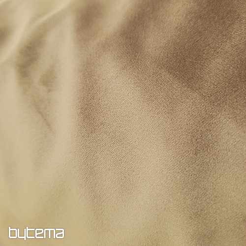 Luksuzna enobarvna dizajnerska dekorativna tkanina GERSTER 77042/0200 RJAVA