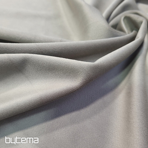 Luksuzna enobarvna dizajnerska dekorativna tkanina GERSTER 77042/0040 BEŽ SIVA