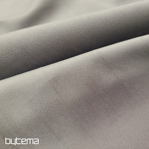 Luksuzna enobarvna dizajnerska dekorativna tkanina GERSTER 77042/0040 BEŽ SIVA