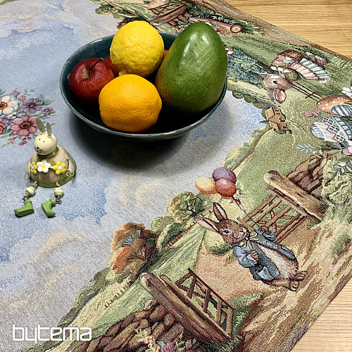 Tapiserijski prt in šal VELIKONOČNO POTOVANJE