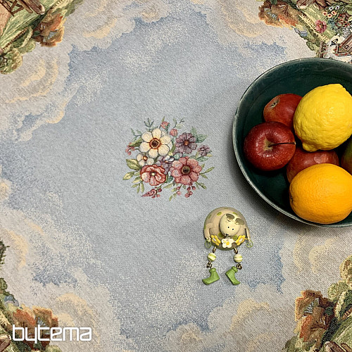 Tapiserijski prt in šal VELIKONOČNO POTOVANJE