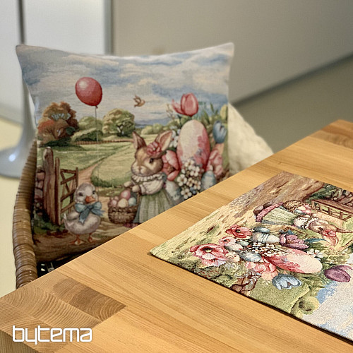 Tapiserijski prt in šal VELIKONOČNO POTOVANJE