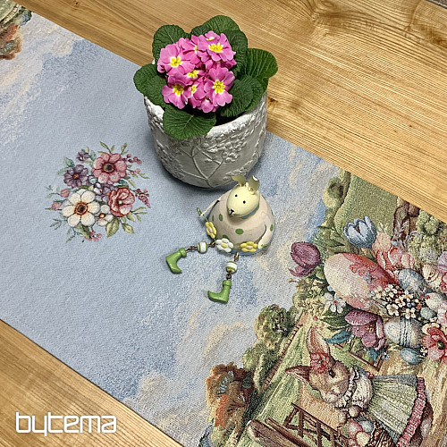 Tapiserijski prt in šal VELIKONOČNO POTOVANJE