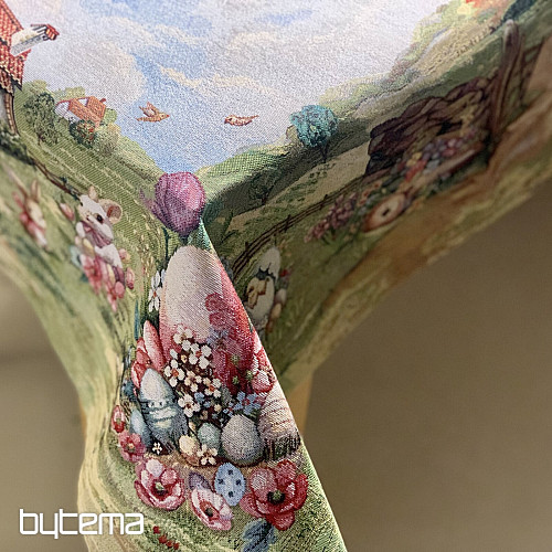 Tapiserijski prt in šal VELIKONOČNO POTOVANJE