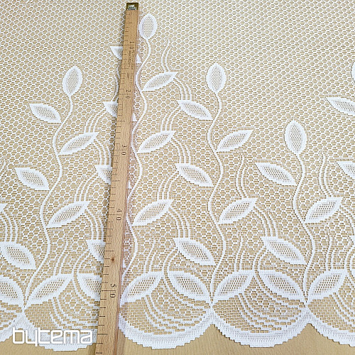 Žakard zavesa LEAVES II