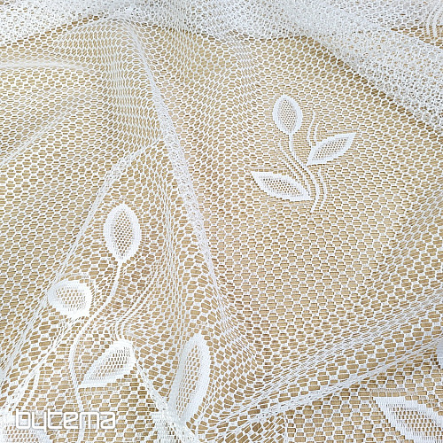 Žakard zavesa LEAVES II