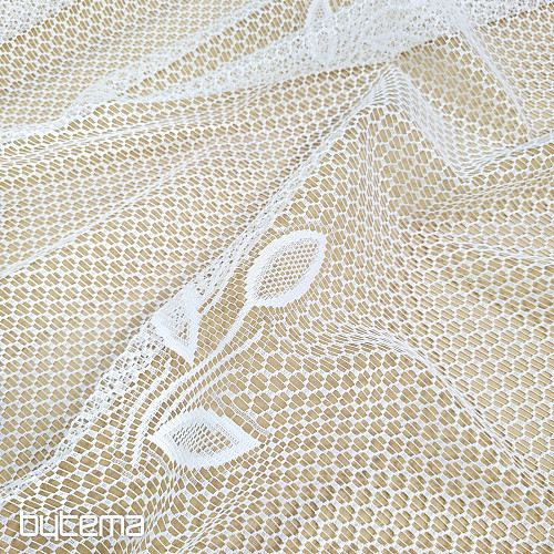 Žakard zavesa LEAVES II