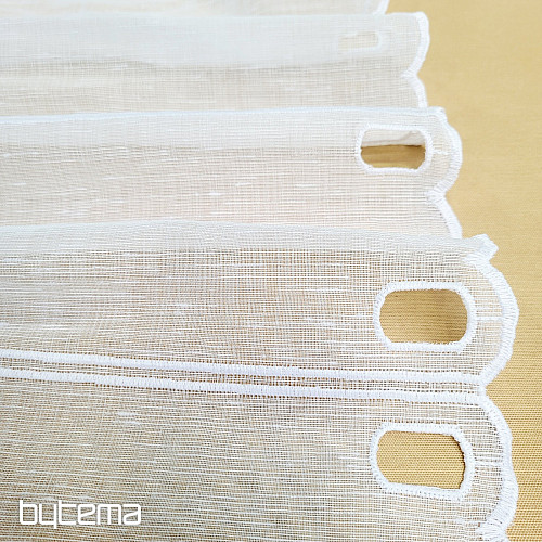 Vitražna zavesa RUMENI CVETOVI