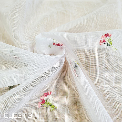 Vitražna zavesa TULIPANI MINI