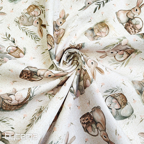 Dekorativna tkanina ZAJČEK BLAGOSLOVLJEN