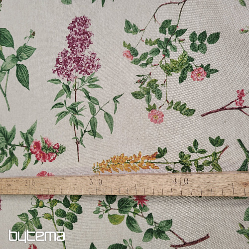 Dekorativna tkanina FLOWERS OREGON