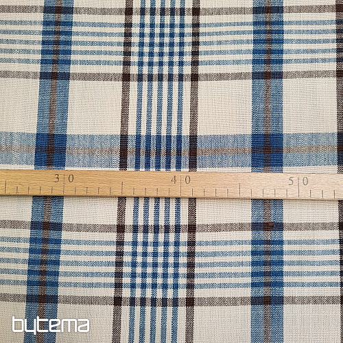 Dekorativna tkanina ANZOL MODRA