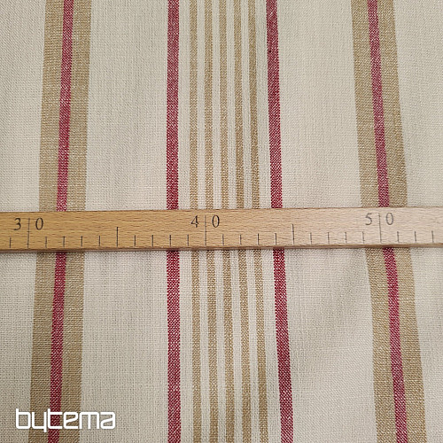 Dekorativna tkanina TANGO RDEČA