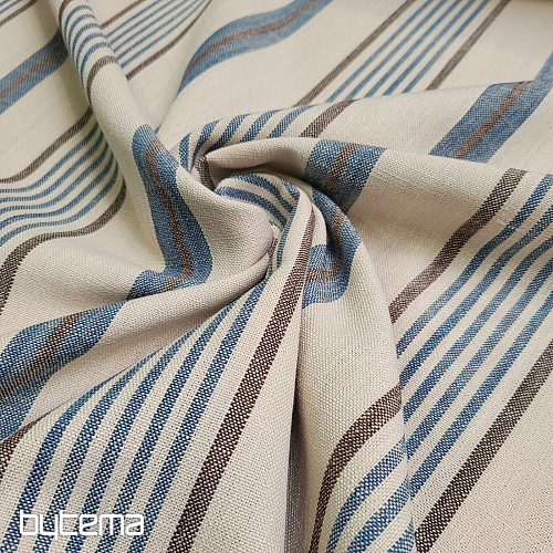 Dekorativna tkanina TANGO MODRA