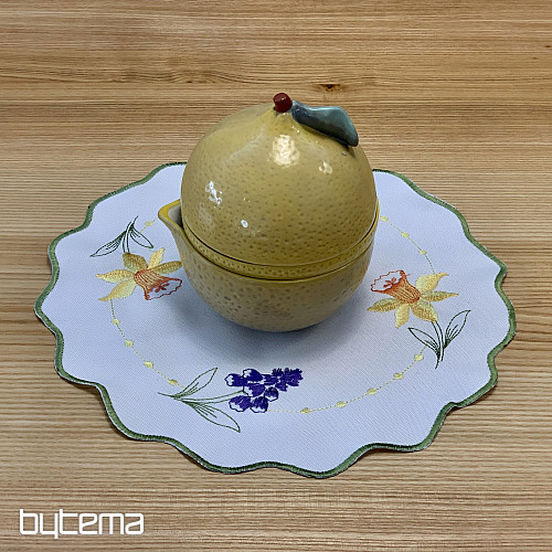 Vezen prt in šal NARCISA IN SNEŽNA HČI