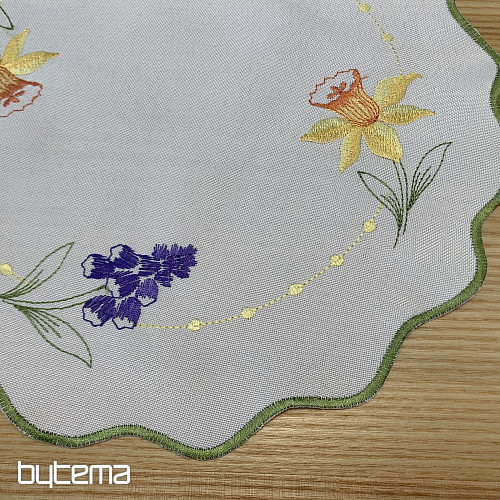 Vezen prt in šal NARCISA IN SNEŽNA HČI