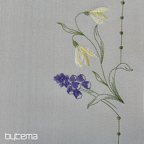 Vezen prt in šal NARCISA IN SNEŽNA HČI