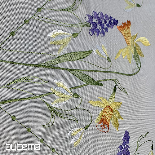 Vezen prt in šal NARCISA IN SNEŽNA HČI