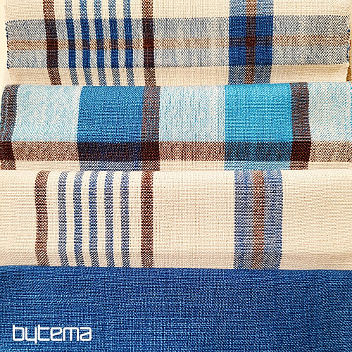 Dekorativna tkanina VALS MODRA