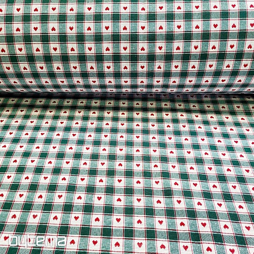 Dekorativna tkanina MAXI CORET zelena