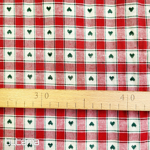 Dekorativna tkanina MAXI CORET rdeča