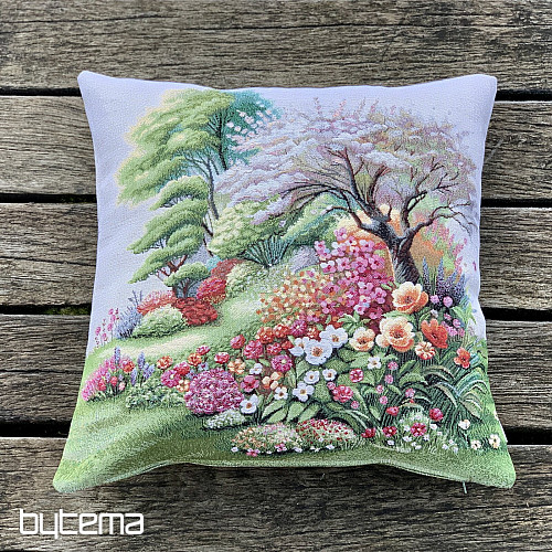 Prevleka za vzglavnik iz tapiserije TIHOŽITJE V PARKU