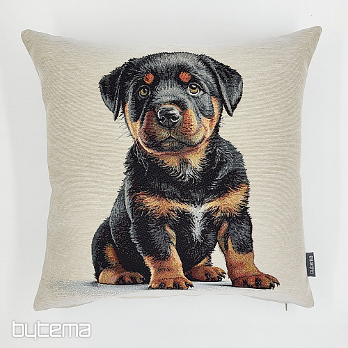 Tapiserijska prevleka za vzglavnik ROTTWEILER PUPPY