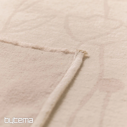 Odeja AMBER FLOWERS bež