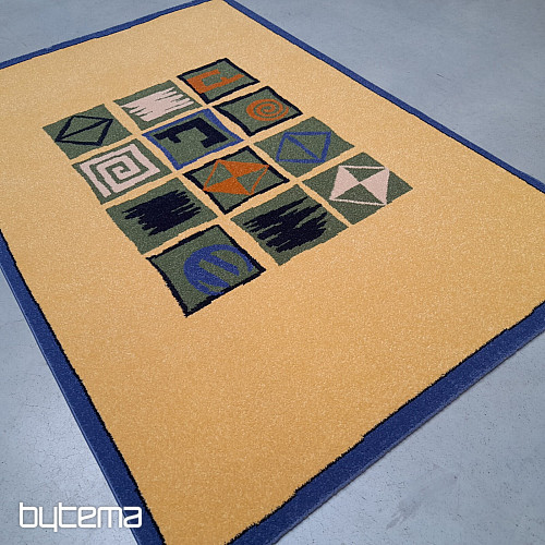 Moderna preproga z geometrijskim vzorcem