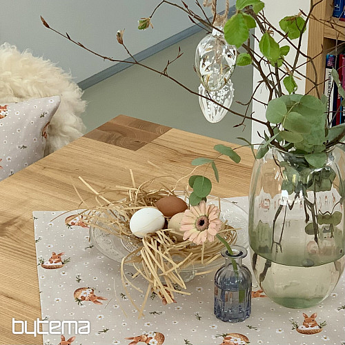 Velikonočni prt in šal ZAJČEK NELA