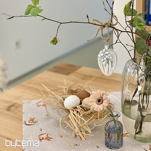 Velikonočni prt in šal ZAJČEK NELA