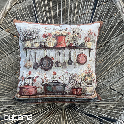 Prevleka za vzglavnik iz tapiserije KUHINJA