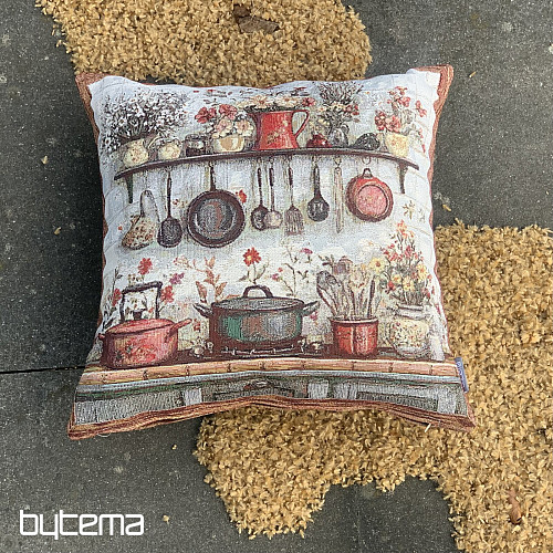 Prevleka za vzglavnik iz tapiserije KUHINJA