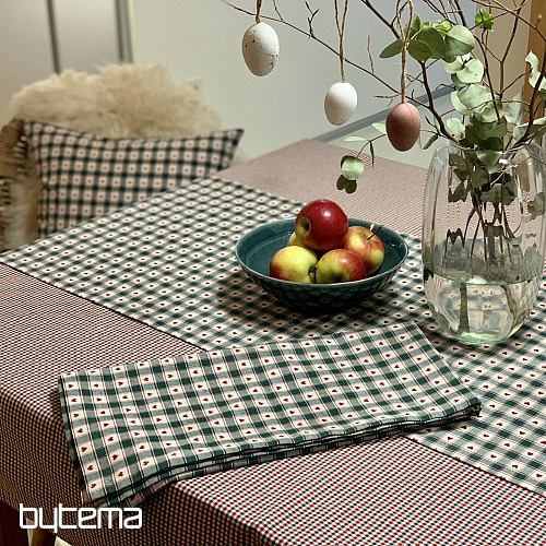 Dekorativna prevleka za vzglavnik OSLO MINI KÁRO