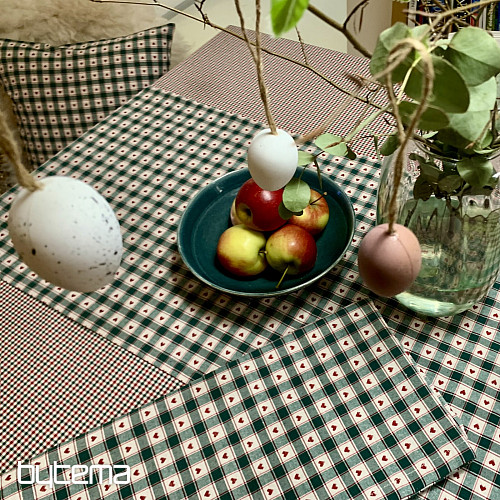 Prt in šal MAXI CORET zelen