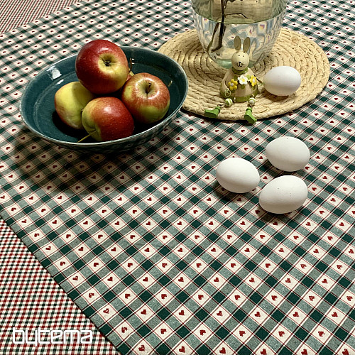 Prt in šal MAXI CORET zelen